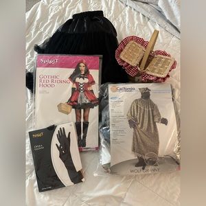Red Riding Hood and Grandma Wolf ADULT COSTUMES